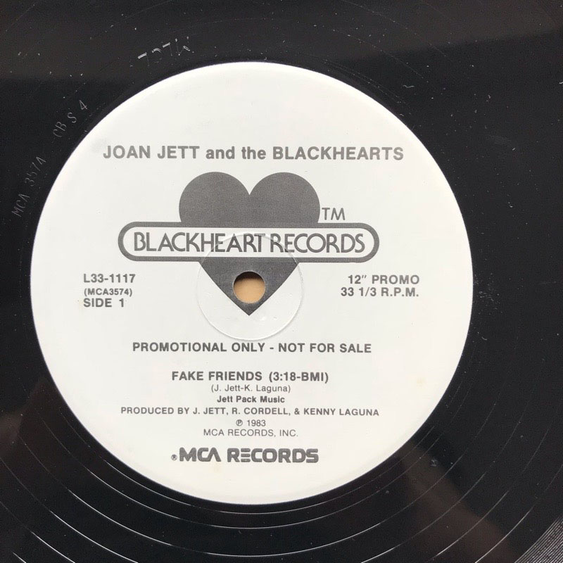JOAN JETT & THE BLACKHEARTS - Fake Friends Album