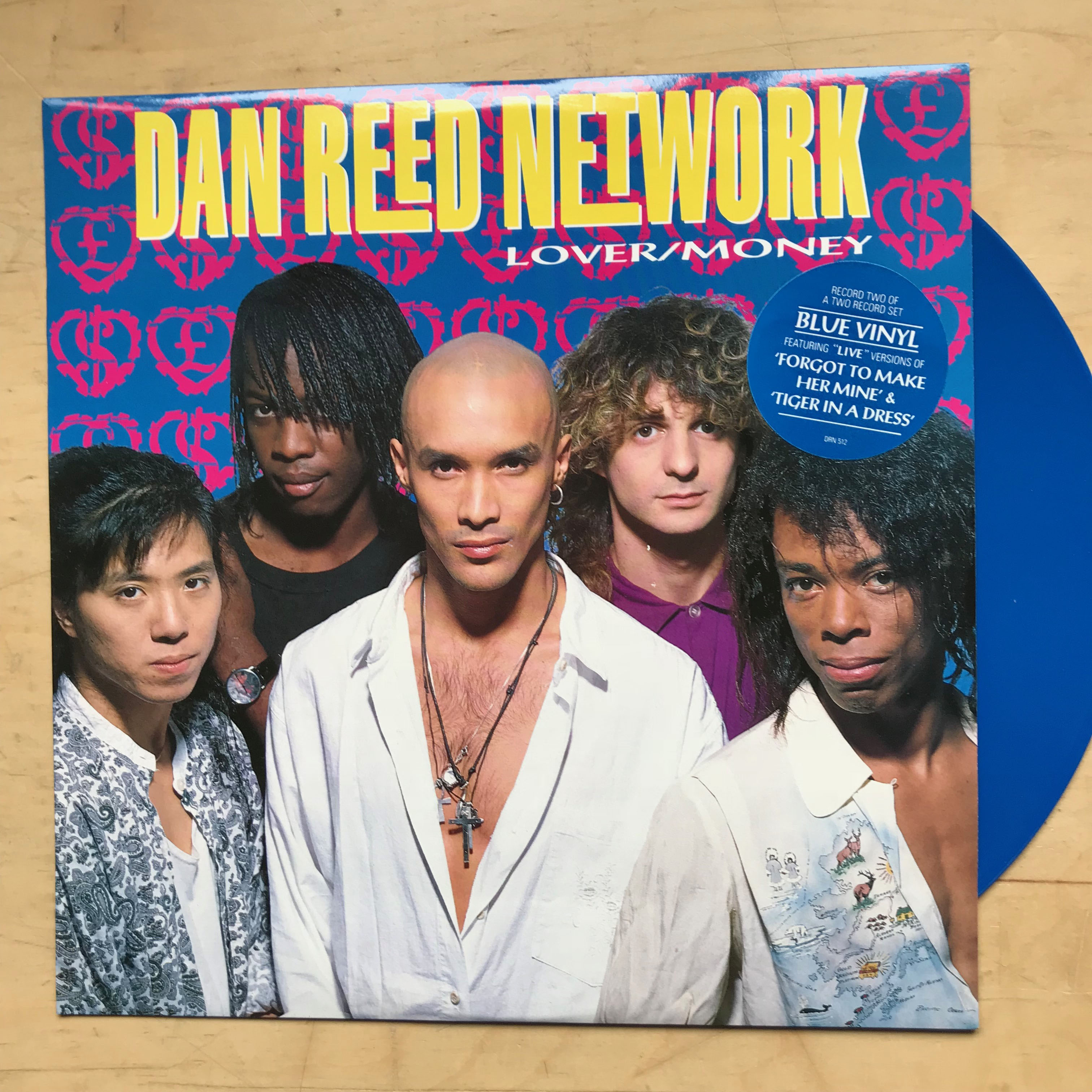 Dan Reed Network - Lover/money (blue - Uk)