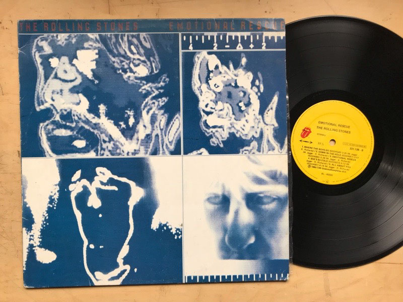Rolling Stones Emotional+Rescue LP