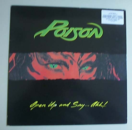 Poison Open+Up+And+Say...Ahh LP