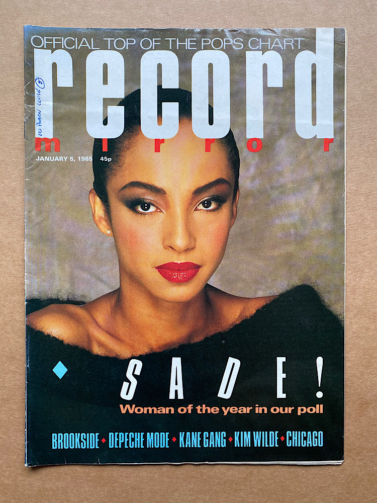 SADE - RECORD MIRROR