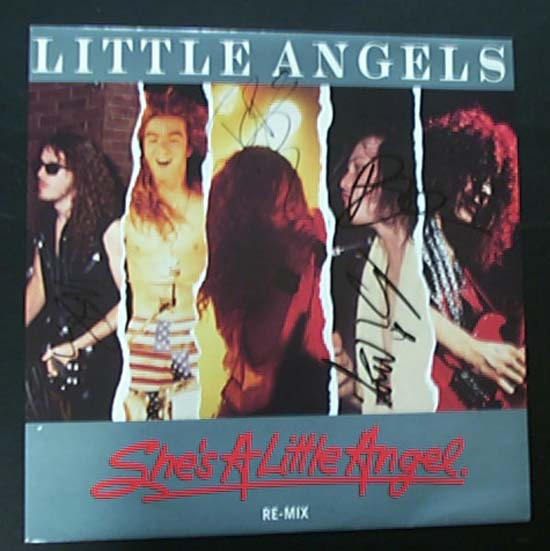 Little Angels - She's A Little Angel (signed - Uk)