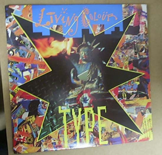 LIVING COLOUR - Type Vinyl