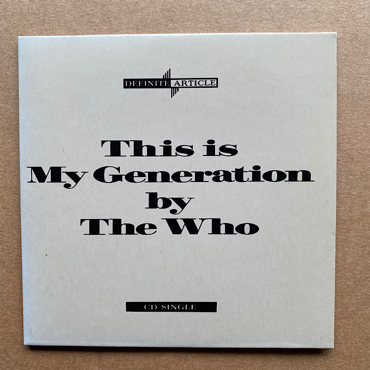 WHO - My Generation Album
