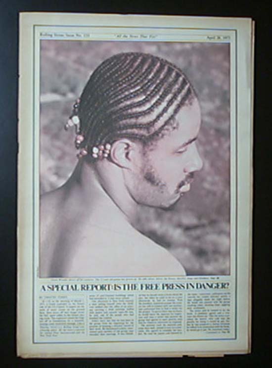 STEVIE WONDER - Rolling Stone No.133