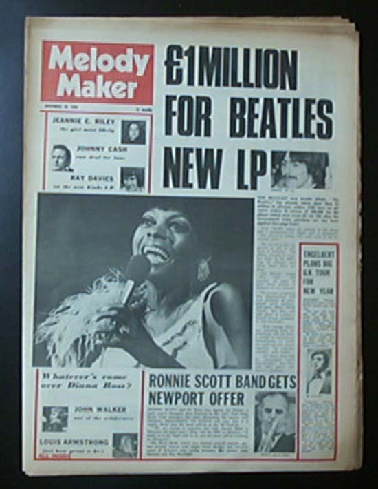 Melody Maker - Uk listings