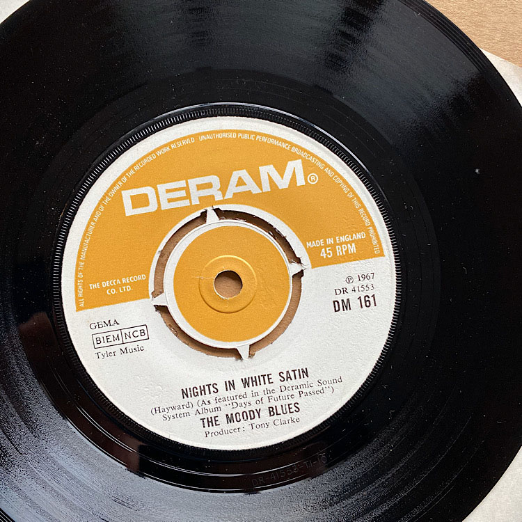 MOODY BLUES - Nights In White Satin Album
