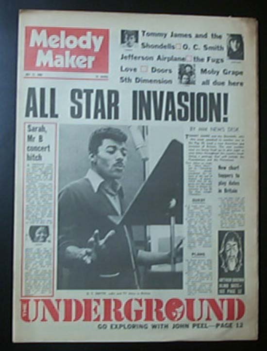 O C SMITH - MELODY MAKER