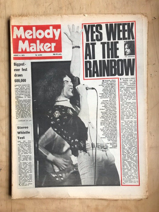 Melody Maker - Uk listings