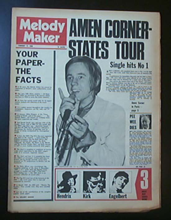 AMEN CORNER - MELODY MAKER