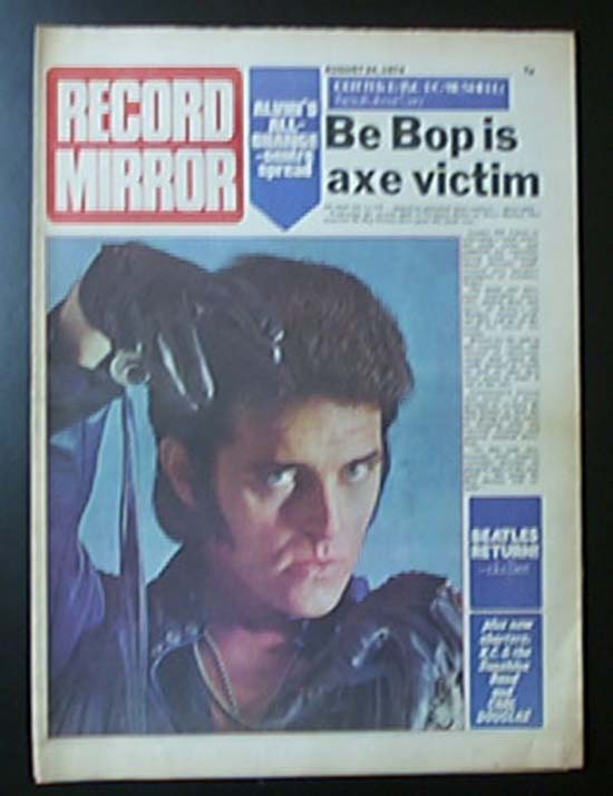 ALVIN STARDUST - RECORD MIRROR