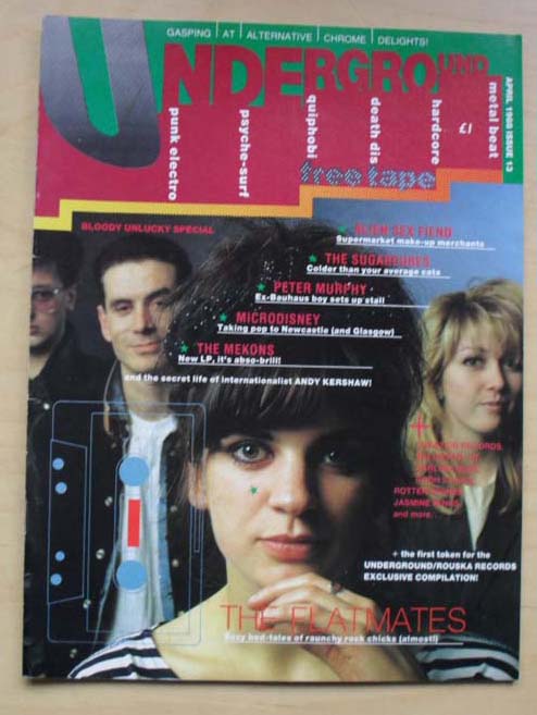 Underground Magazine April 198 listings