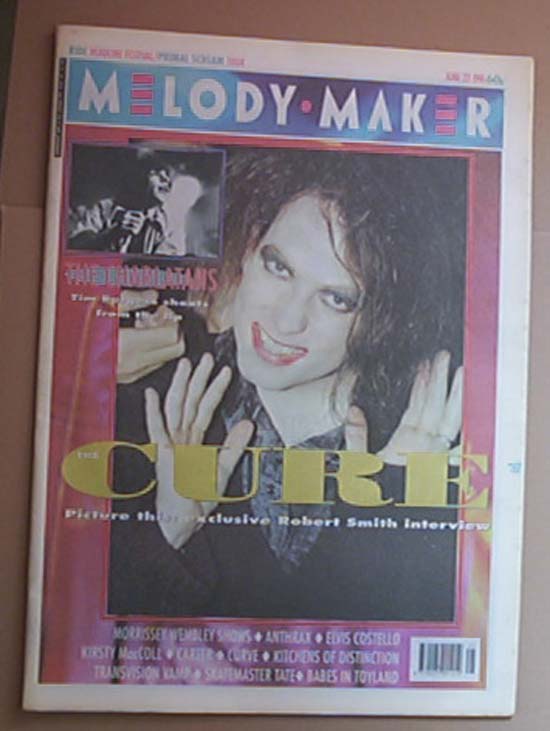 CURE - Melody Maker Record
