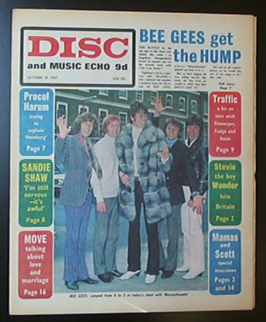 Bee Gees Disc MAGAZINE