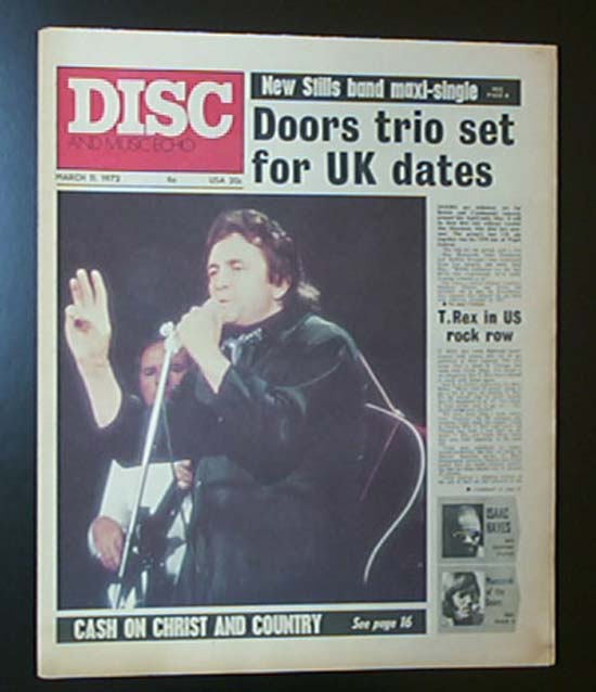 JOHNNY CASH - Disc