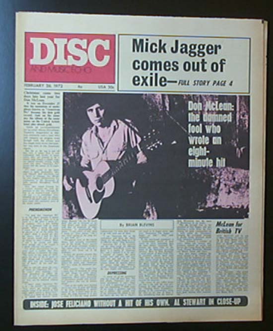 Disc - Uk listings