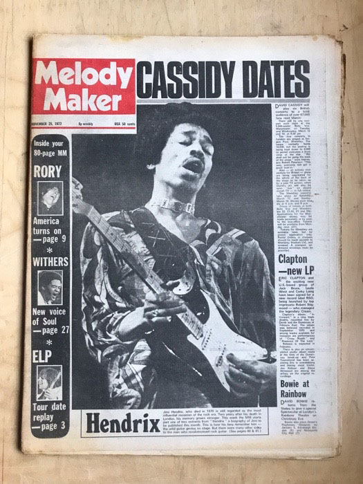 Melody Maker  Uk listings