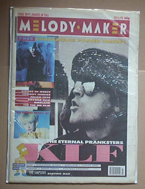 Melody Maker - Uk listings