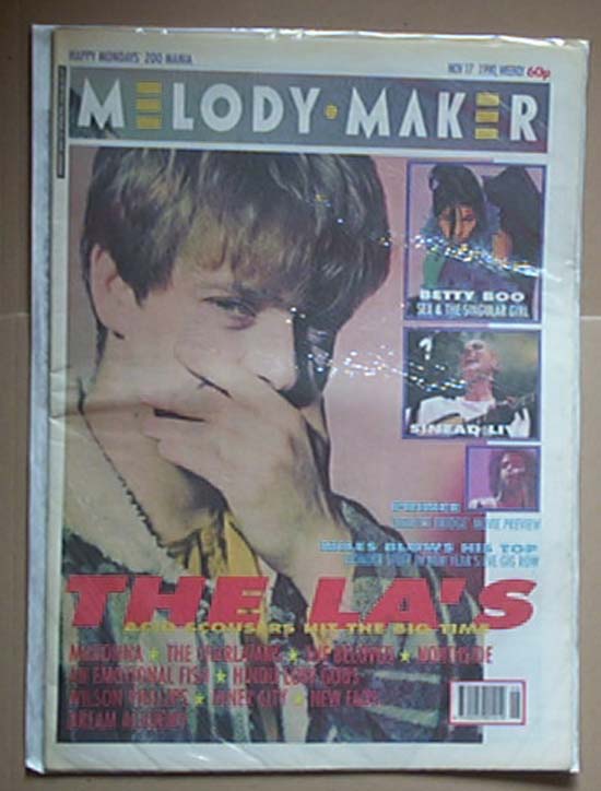 LA'S - MELODY MAKER