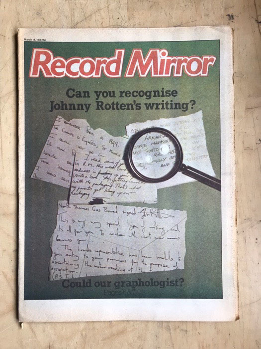 Record Mirror  Uk listings
