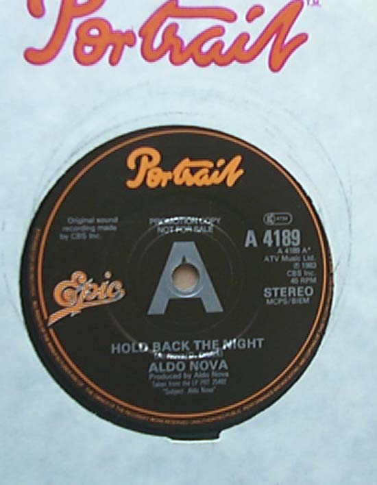 ALDO NOVA - Hold Back The Night
