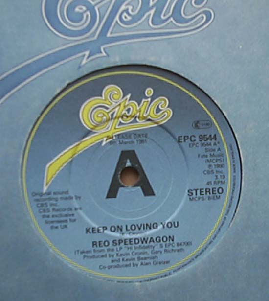 REO SPEEDWAGON - Keep On Loving You Album