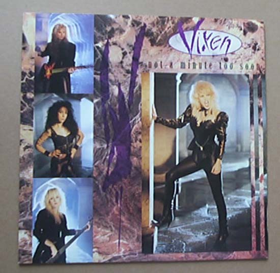 Vixen - Not A Minute Too Soon (mt93 - Uk)