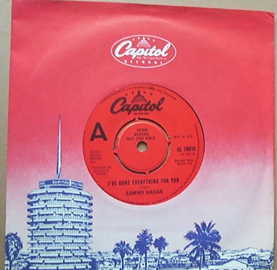 Hagar, sammy - I've Done Everything - Uk