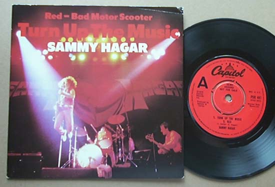 SAMMY HAGAR - Turn Up The Music Record