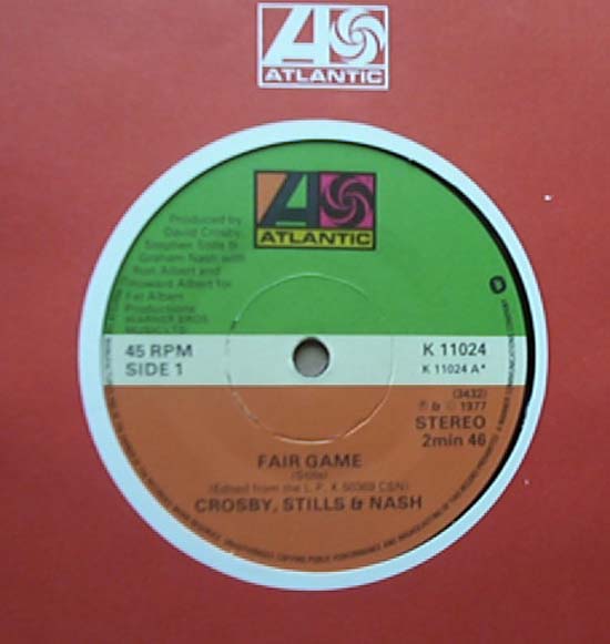 CROSBY, STILLS + NASH - Fair Game
