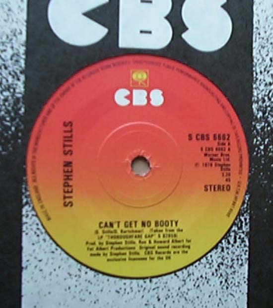 Can't Get No Booty - STEPHEN STILLS