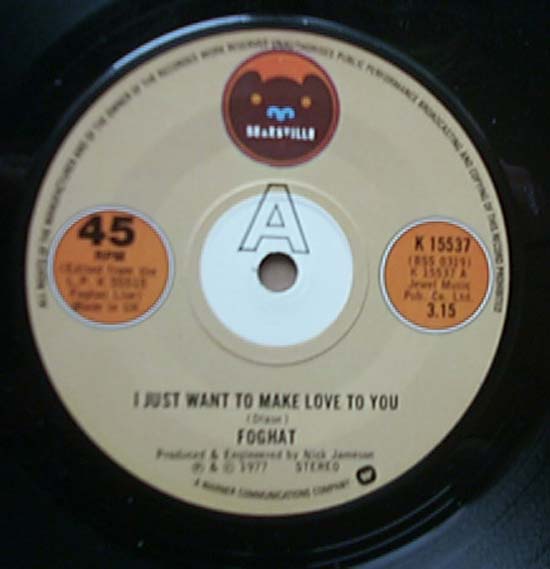 Foghat - I Just Want To Make Love To You- Uk