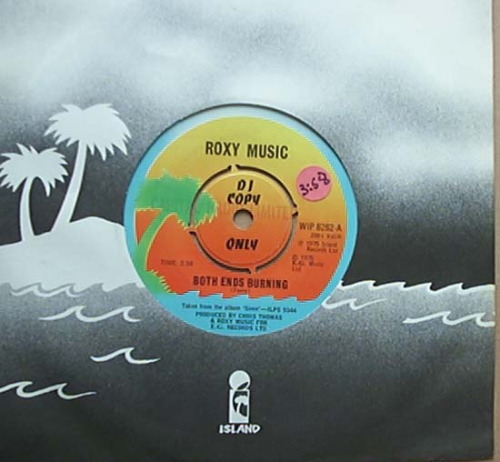 ROXY MUSIC - Both Ends Burning (dj)