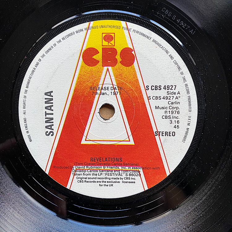 SANTANA - Revelations Album