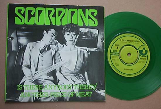 SCORPIONS - Is There Anybody There (green)