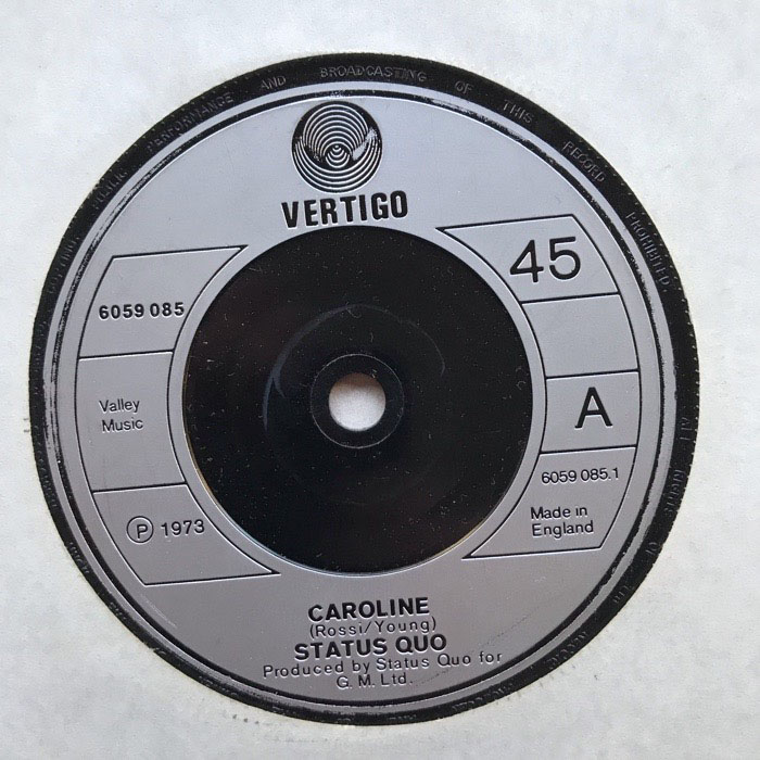 STATUS QUO - Caroline Album