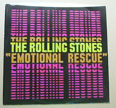 Rolling Stones Emotional+Rescue 7''