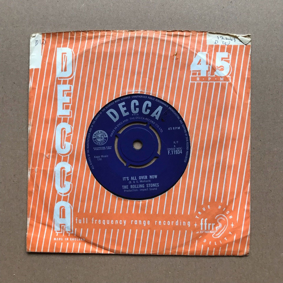 Rolling Stones - It's All Over Now - Uk