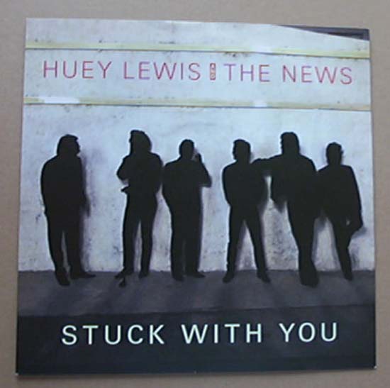 Huey Lewis And The News Stuck+With+You 7''