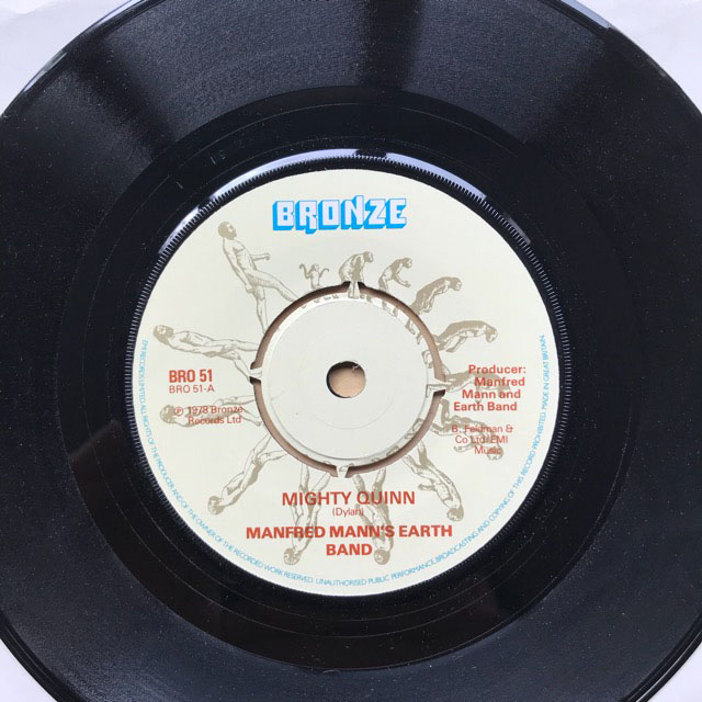 MANFRED MANN'S EARTH BAND - Mighty Quinn EP