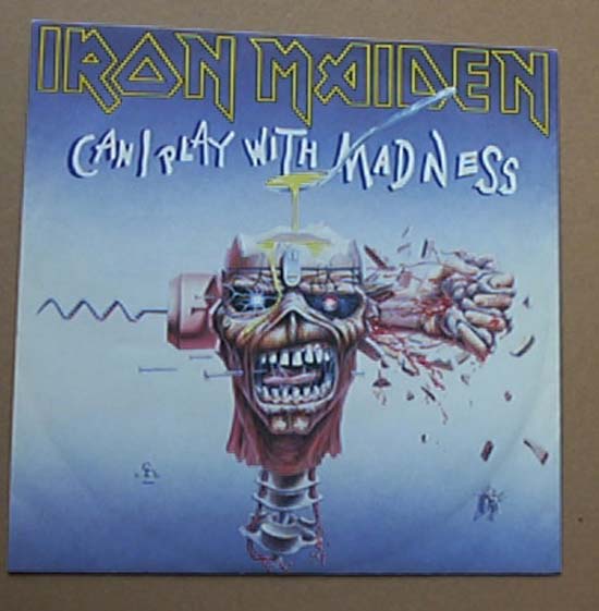 Iron Maiden - Can I Play With Madness - Eec