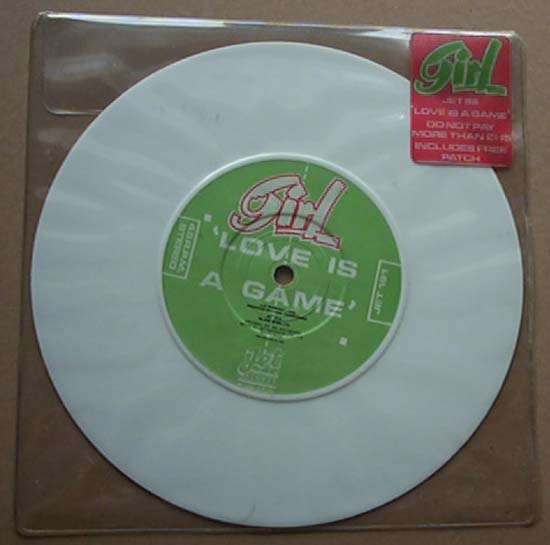 GIRL - Love Is A Game (white)