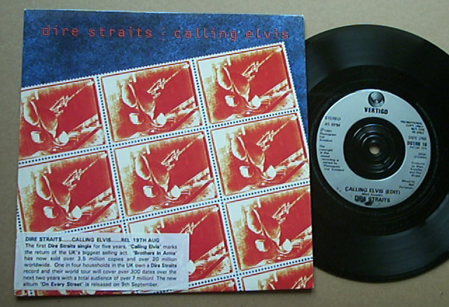DIRE STRAITS - Calling Elvis Album
