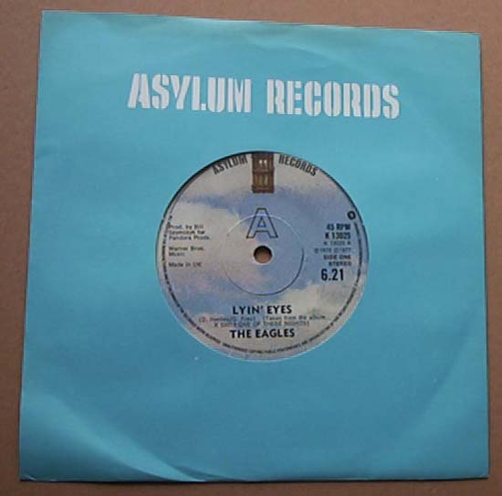Eagles - Lyin Eyes - Uk