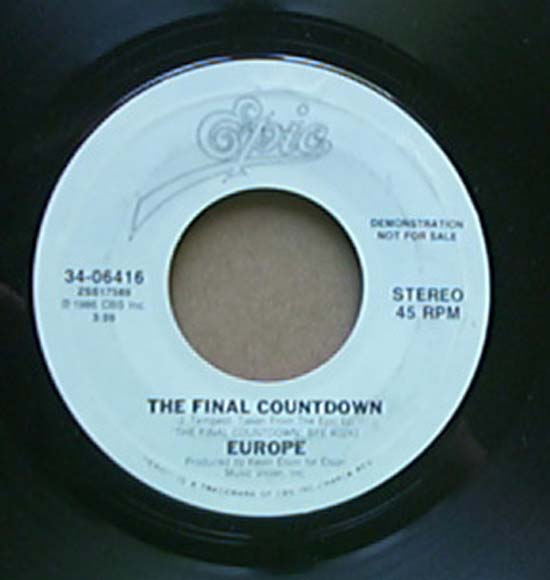 EUROPE - Final Countdown Vinyl