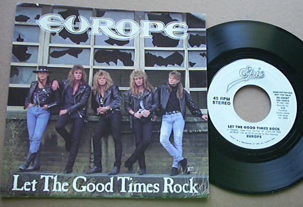 Europe - Let The Good Times Rock - Usa
