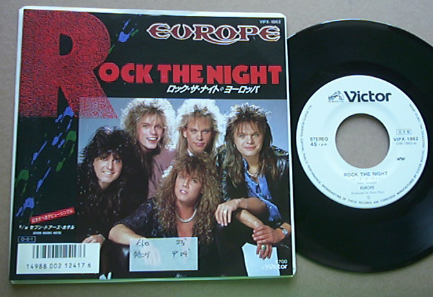 Europe - Rock The Night (w/l - Japanese)