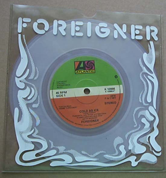 Foreigner - Cold As Ice (clear - Uk)