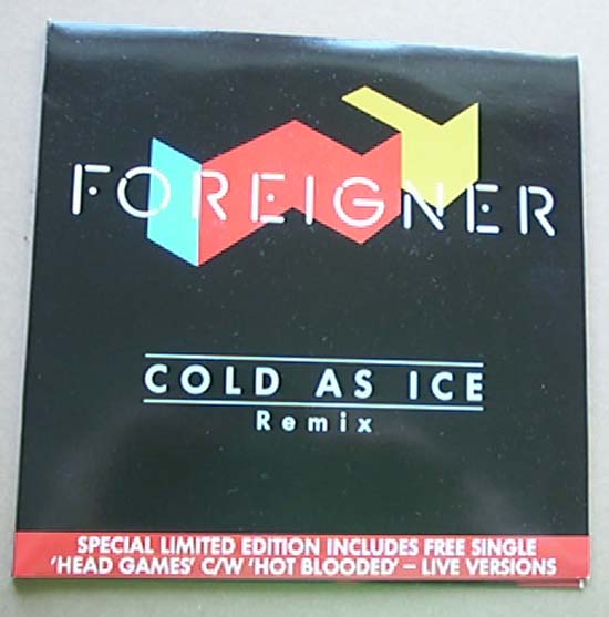 Foreigner - Cold As Ice (2 X 7" - Uk)
