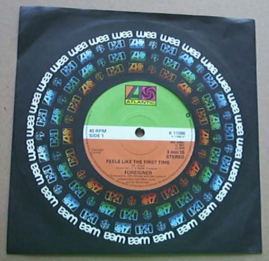 Foreigner Feels+Like+The+First+Time 7''